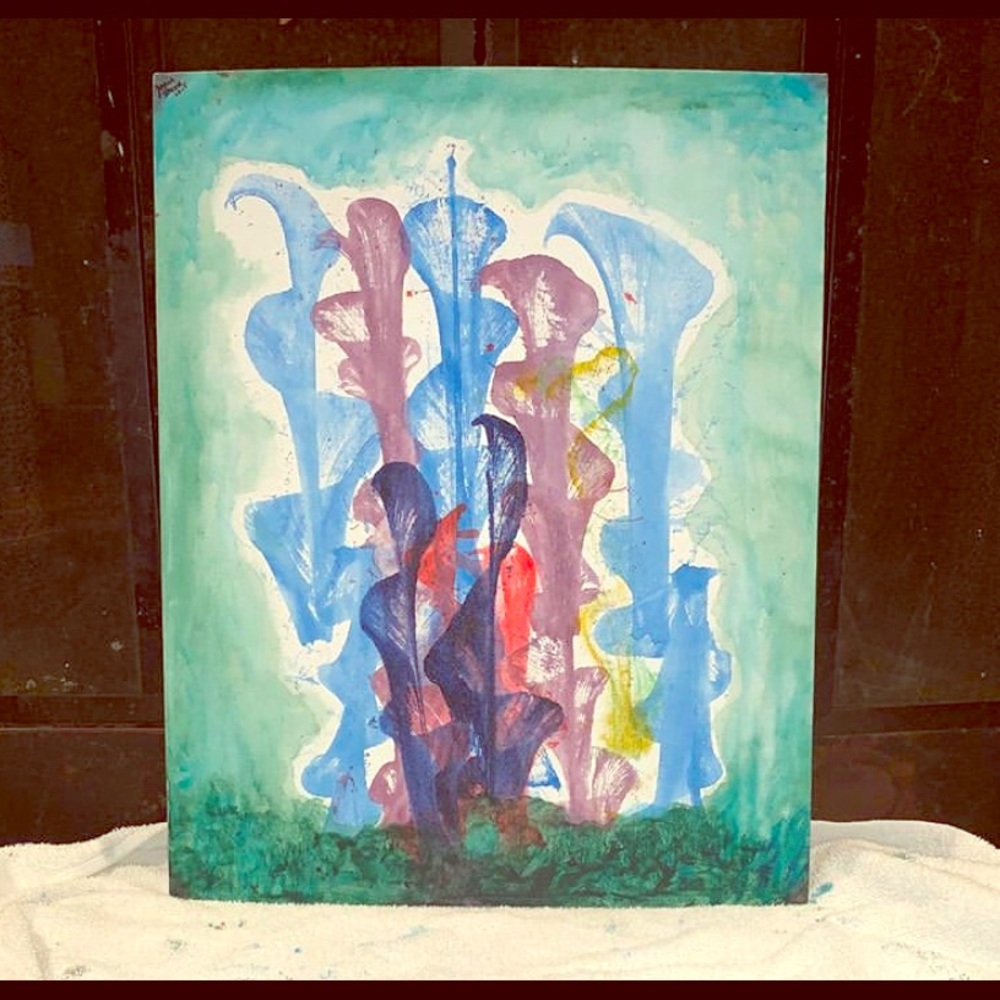 Handmade acrylic painting